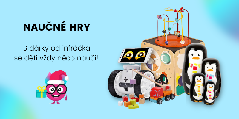 vánoce s infráčkem - naučné hry